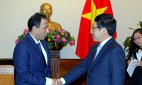 Recibe vice primer ministro de Vietnam a embajador de Emiratos Árabes Unidos 