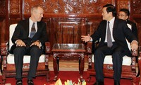 Recibe presidente de Vietnam a nuevos embajadores de Estados Unidos, Panamá y Qatar