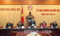 Inauguran XXXIII período de sesiones del Comité Permanente del Parlamento de Vietnam