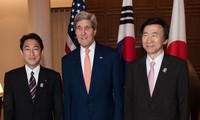 Logran Corea del Sur, Japón y Estados Unidos acuerdo de intercambio informativo