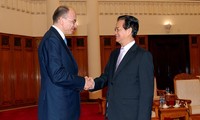 Recibe Primer ministro vietnamita a  visitantes  de Italia y Corea del Sur