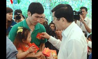 Visita presidente vietnamita provincia sureña Long An