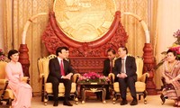 Encomian en Laos visita del presidente de Vietnam