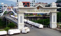 Señales alentadoras de exportación en la puerta fronteriza internacional Lao Cai