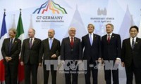 Cancilleres de G7 emiten Declaración sobre contenciosos mundiales 