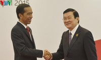 Presidente vietnamita concluye asistencia a Cumbre Asia- África en Indonesia