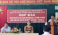 Provincia Nghe An conmemora 125 años del natalicio de Ho Chi Minh
