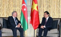 Presidente Truong Tan Sang se reúne con el Primer Ministro de Azerbaiyán