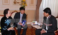 Dirigente vietnamita estimula a empresas bolivianas aumentar cooperación comercial e inversionista 