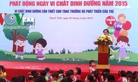 Vietnam promueve Día de los Micronutrientes en favor del desarrollo infantil 