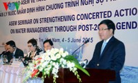 Vietnam busca una mayor cooperación internacional en la gestión del agua 