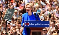 Promueve Hillary Clinton campaña electoral de 2016