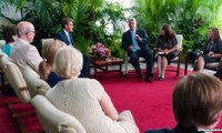 Vicepresidente cubano se reúne con senadores de Estados Unidos