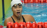 Nguyen Thi Anh Vien, nadadora número uno de Vietnam