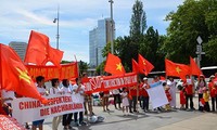 Marcha en Suiza en protesta contra acciones ilegales de China en Mar Oriental