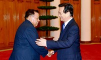 Profundizan relaciones entre Vietnam y Laos