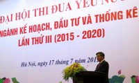 Congreso de Emulación Patriótica del sector de planificación e inversión de Vietnam