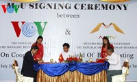 VOV impulsa cooperación con emisoras de India y Myanmar