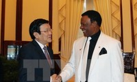Estadista vietnamita recibe al embajador de Nigeria