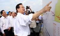 Inician en Kien Giang construcción de importantes proyectos para el desarrollo local