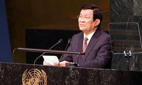 Importante discurso del presidente vietnamita en la Cumbre de la ONU