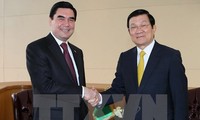 Presidente vietnamita se reúnen con líderes mundiales
