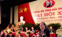 Celebran Congresos Partidistas en Hai Duong y Thai Nguyen 