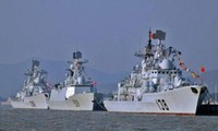 Visita Cuba flotilla de la armada china