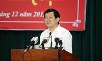 Presidente de Vietnam se reúne con electorado del distrito 1 de Ciudad Ho Chi Minh