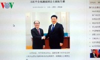 Visita del líder del Legislativo vietnamita a China centra atención periodística local