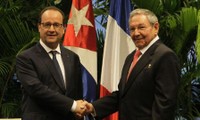 Visita presidente cubano Francia