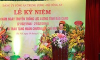 Primer ministro asiste al aniversario 70 del Servicio Secreto de Vietnam
