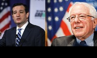 Senador republicano Ted Cruz y demócrata Bernie Sanders triunfan en estados de Idaho y Michigan
