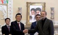 Presidente vietnamita sostuvo encuentro con dirigentes iraníes 