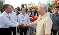 Destaca líder partidista vietnamita empresa de modernización en localidad sureña