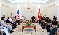 Vietnam y Estados Unidos promueven colaboración militar por la paz y estabilidad