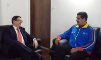 Canciller cubano visita Venezuela para acordar temas de cooperación bilateral