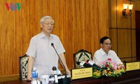 Máximo líder político de Vietnam visita provincia de Tay Ninh