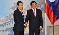 Vigorizan cooperación Vietnam-Laos en la diplomacia