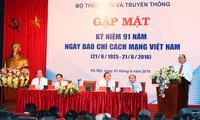 Felicitan a periodistas vietnamitas en Día de la Prensa Revolucionaria Nacional