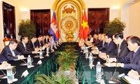 Relaciones Vietnam-Camboya contribuyen al reforzamiento de cooperación regional