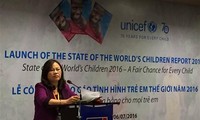 Informe del Estado Mundial de la Infancia 2016: igualdad de oportunidades para los niños