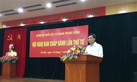 Inaugurada IV reunión del Comité partidista del bloque de agencias centrales vietnamitas