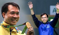 Hoang Xuan Vinh, ganador del histórico primer oro olímpico de Vietnam