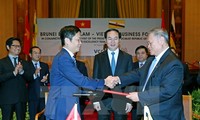 Vietnam y Brunei abogan por impulsar cooperación empresarial