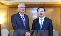 Presidente vietnamita finaliza visita a Singapur
