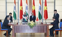 Declaración conjunta Vietnam-India enfatiza impulso de la cooperación multisectorial