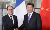 Presidente chino se reúne con mandatarios de Francia y Alemania 