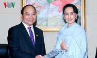 Primer ministro de Vietnam se reúne con canciller de Myanmar