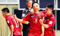 Selección nacional de Vietnam triunfa en su primer partido en Copa Mundial de Futbol Sala 2016